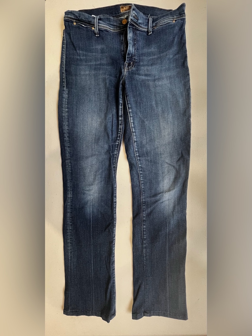MOTHER The Daydreamer Tempted Again Flare Jeans Size 30